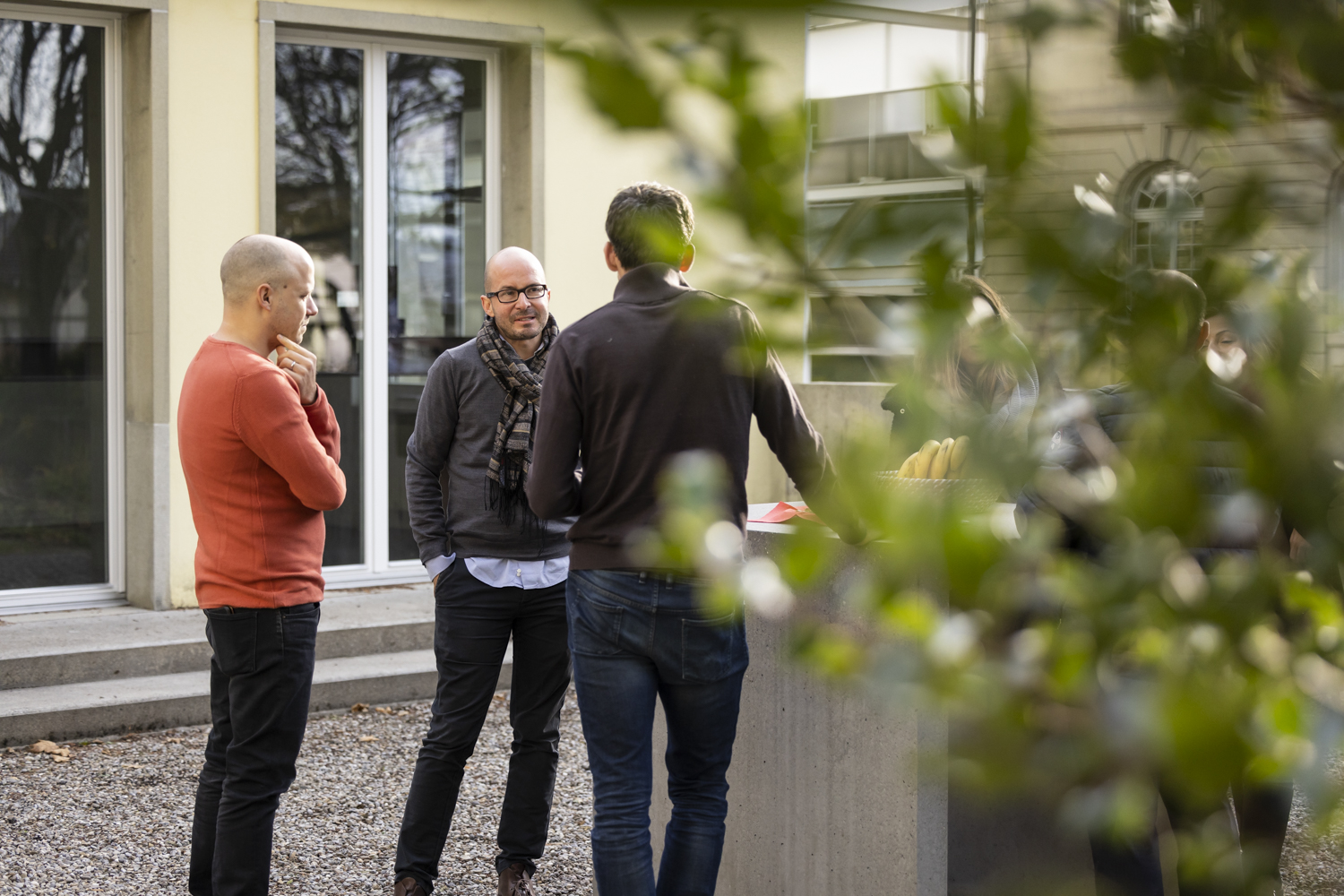 Schnuppern und persönliches Beratungsgespräch